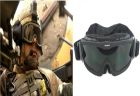 Desert Storm Combat Tactical Military Ballistic EYE SHIELD Shooting Goggles With 3 Lenses And Protection Case Black Frame